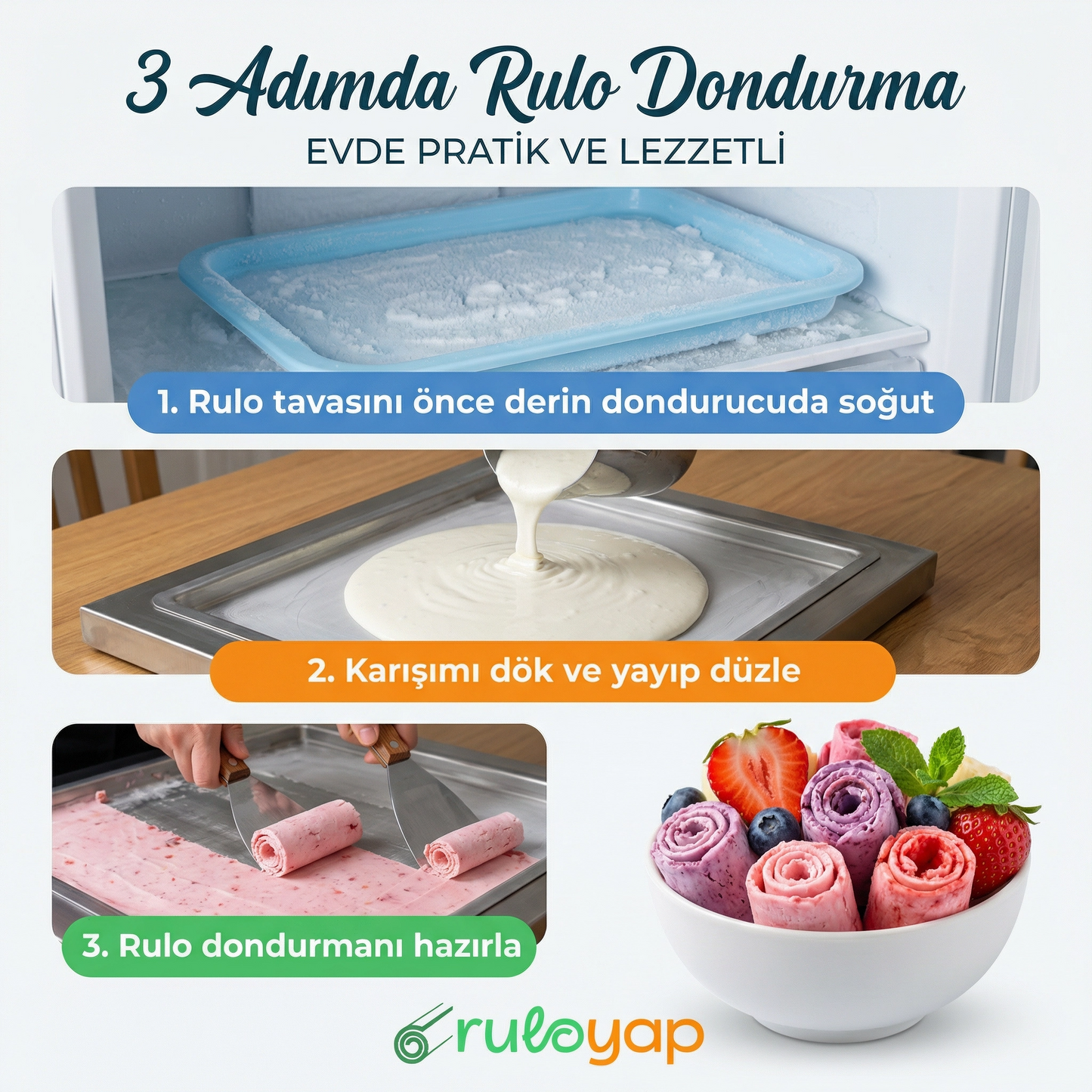 RuloYap Dondurma Tavası